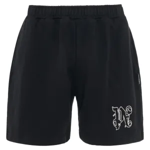 Palm Angels Mens Shorts PMCI015E23FLE0011003 Black