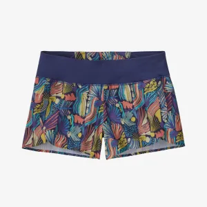 Patagonia W's Stretch Hydropeak Surf Shorts- Joy: Sound Blue