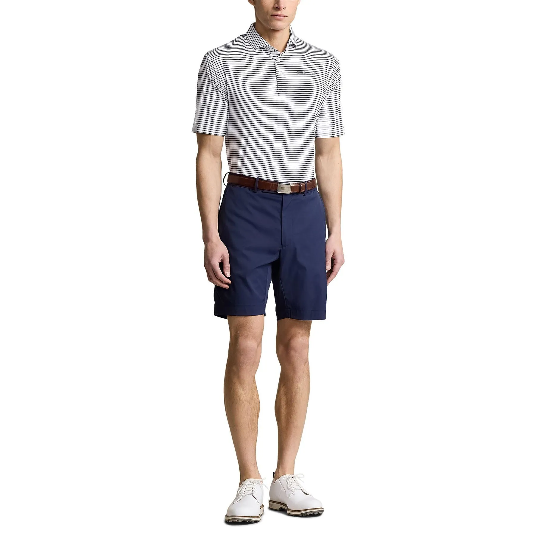 Performance Polo Shirt Ceramic White/Refined Navy