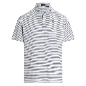Performance Polo Shirt Ceramic White/Refined Navy