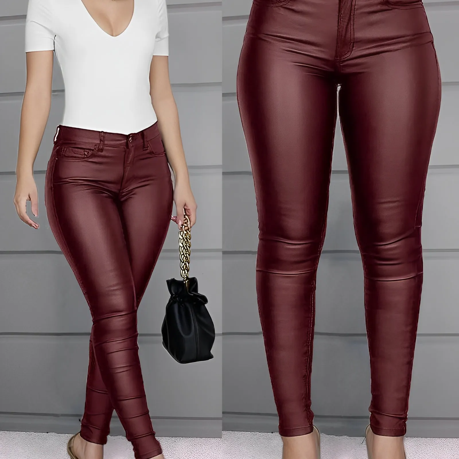 Perry® | Fit Leather Trousers