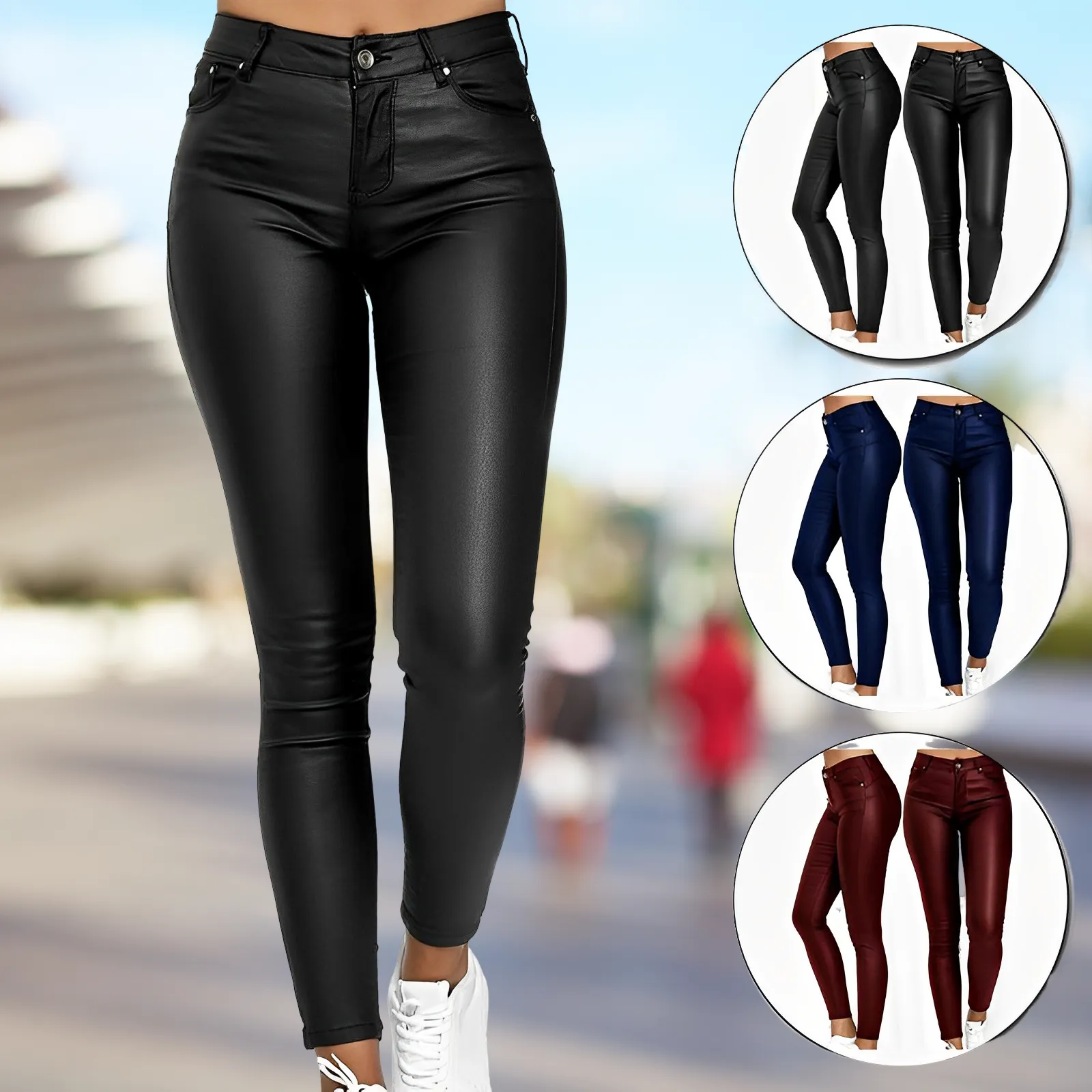 Perry® | Fit Leather Trousers