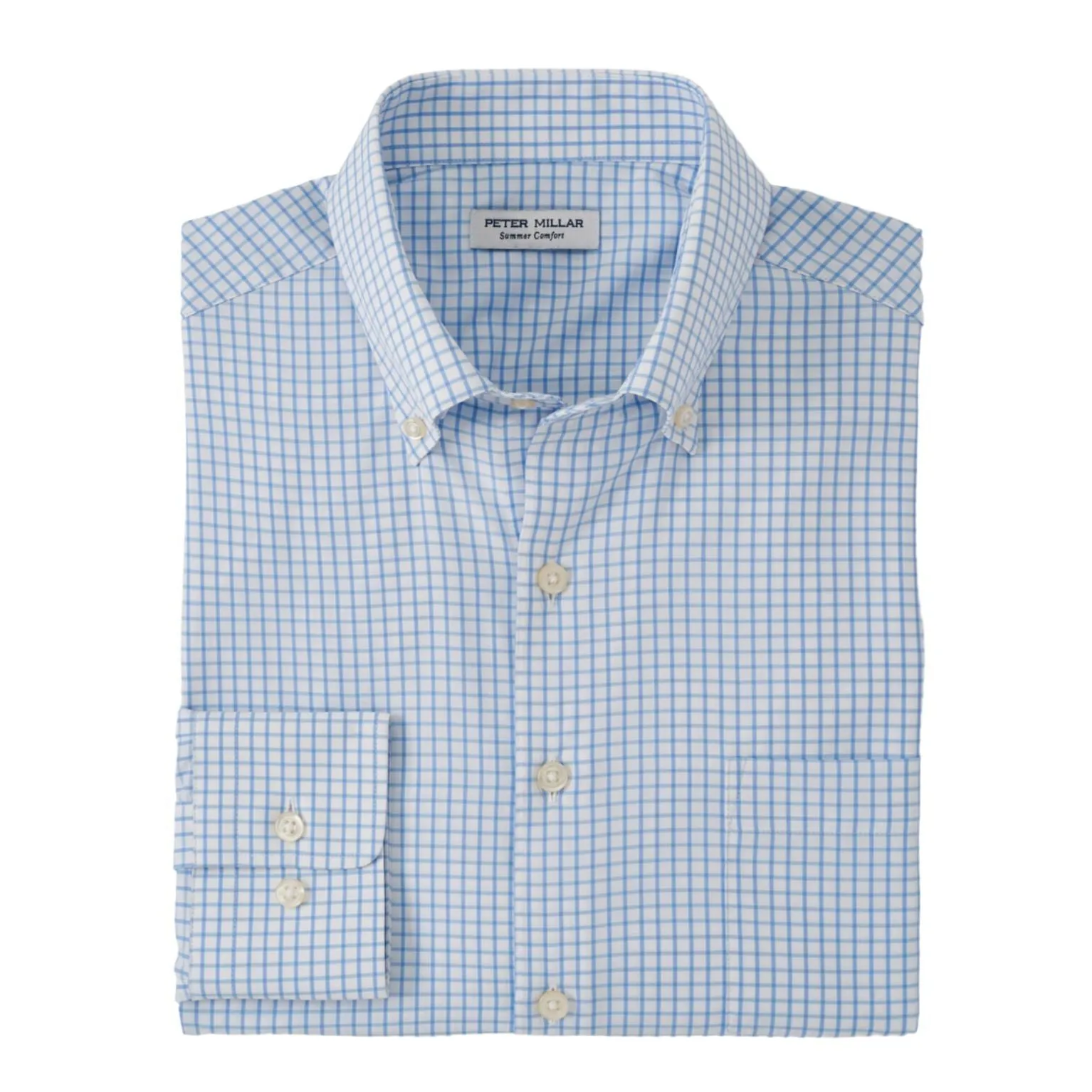 Peter Millar Hanford Performance Twill Sport Shirt