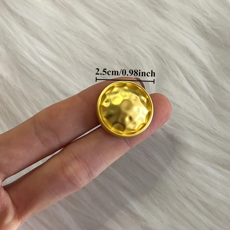 Phnom Penh Convex Round Coat Blazer Buttons
