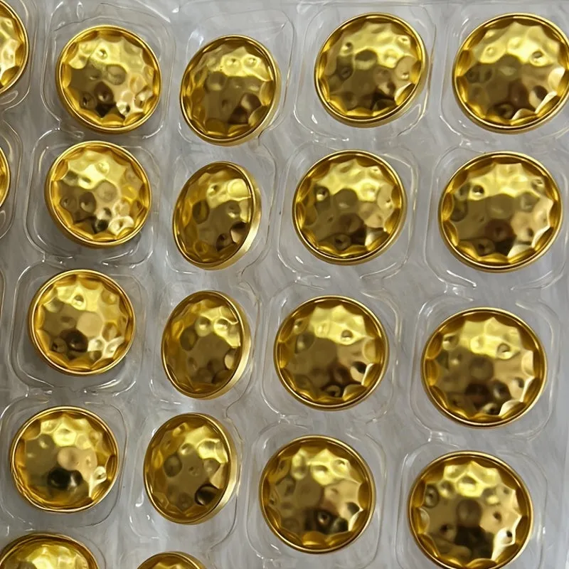 Phnom Penh Convex Round Coat Blazer Buttons