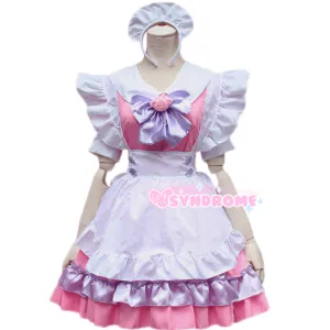 Pink Cat Paw Bow Maid Dress SD00782