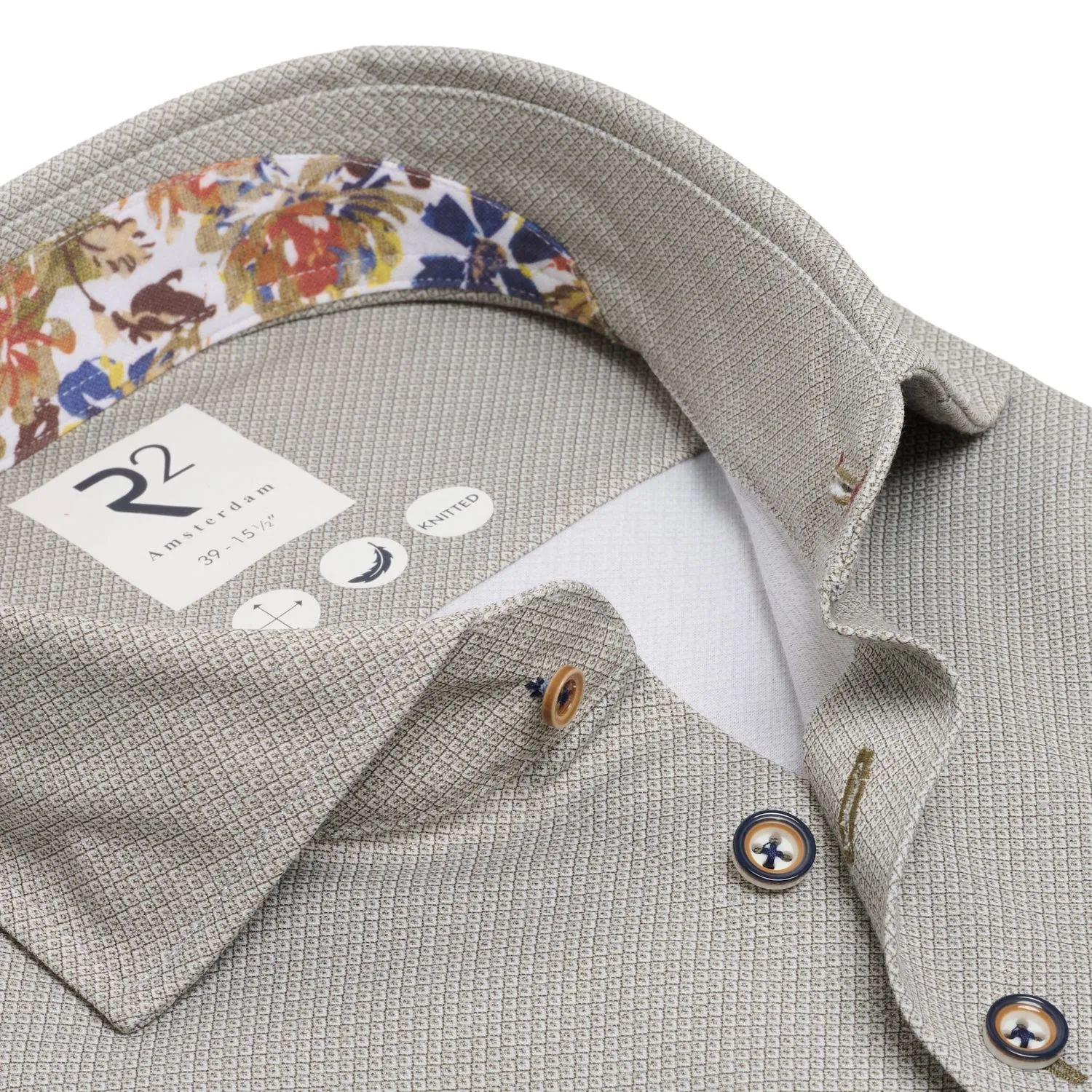 Piqué knitted shirt