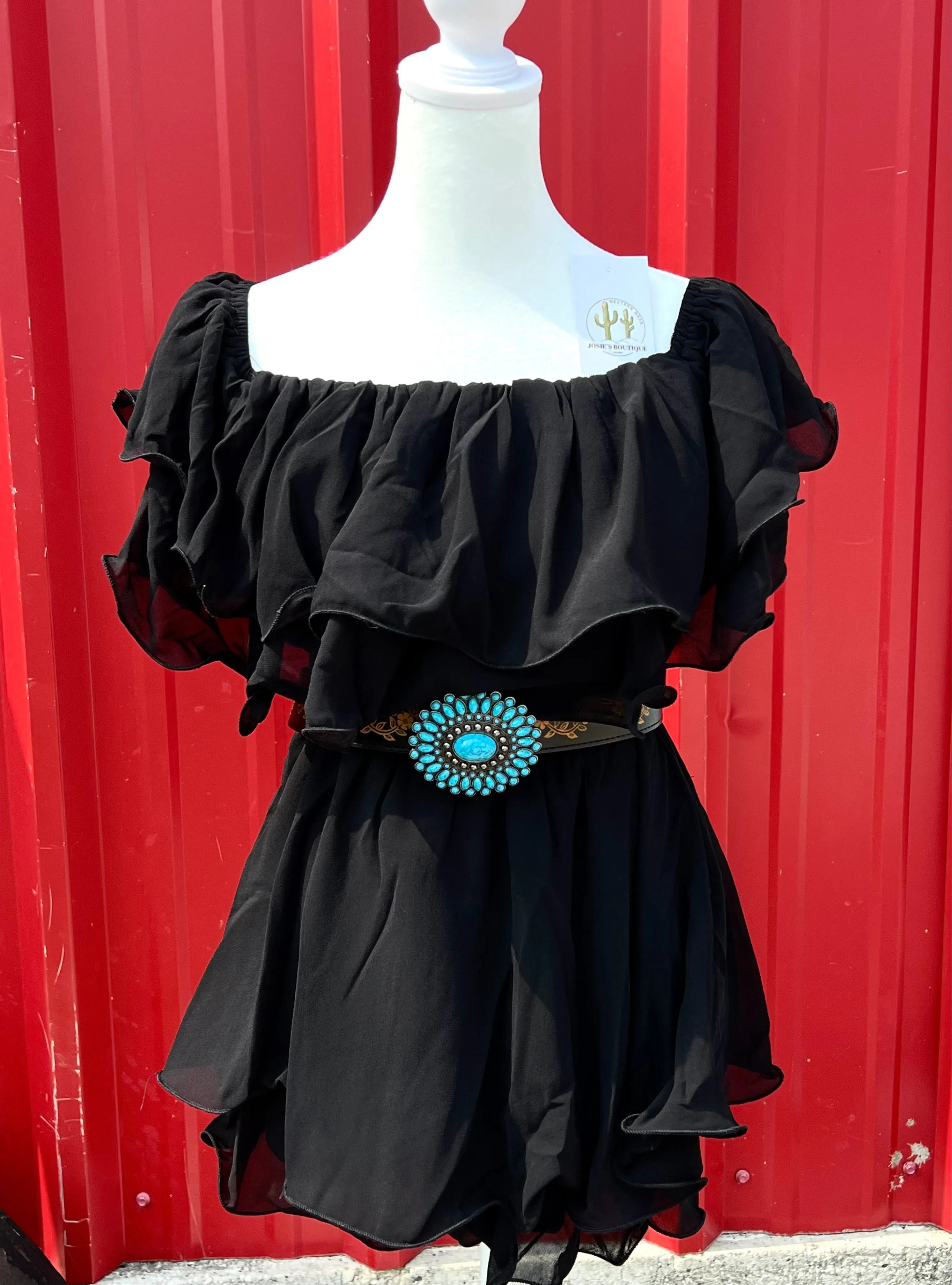 (Pre-Order) Rosalia Blooming Off Shoulder Romper (Shipping 4/2025)
