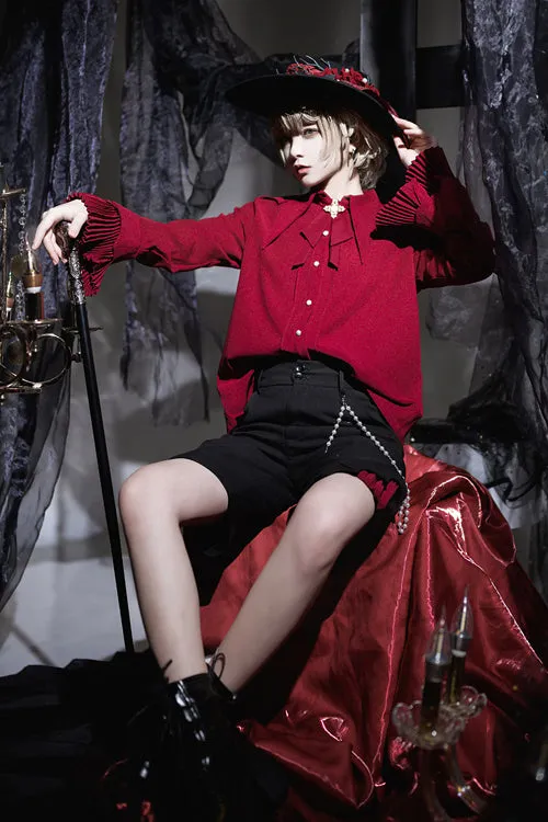 Princess Chronicles The Unknown Shadow Gothic Ouji Lolita Shorts