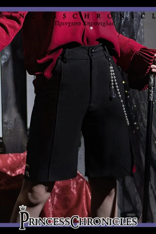 Princess Chronicles The Unknown Shadow Gothic Ouji Lolita Shorts