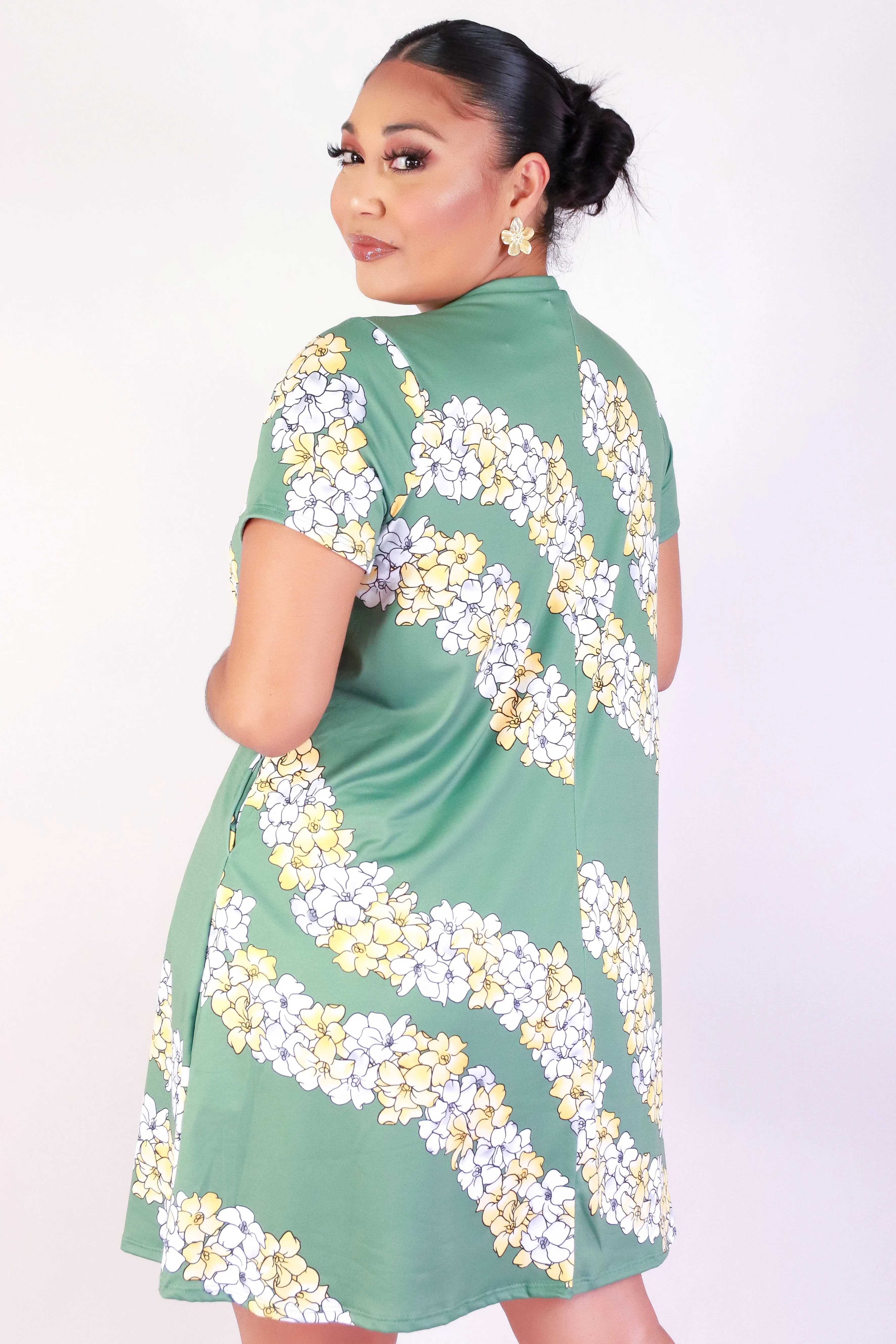 PUAKENIKENI TRAPEZE DRESS