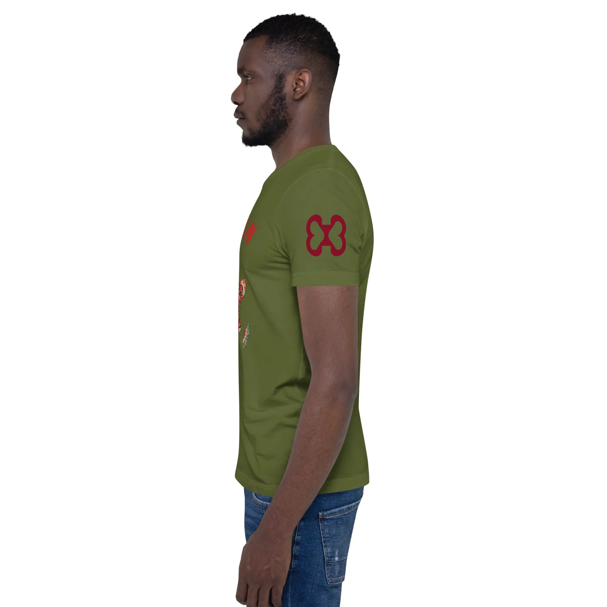 "Alkebulan" (Diasporian Design) - Unisex T-Shirts