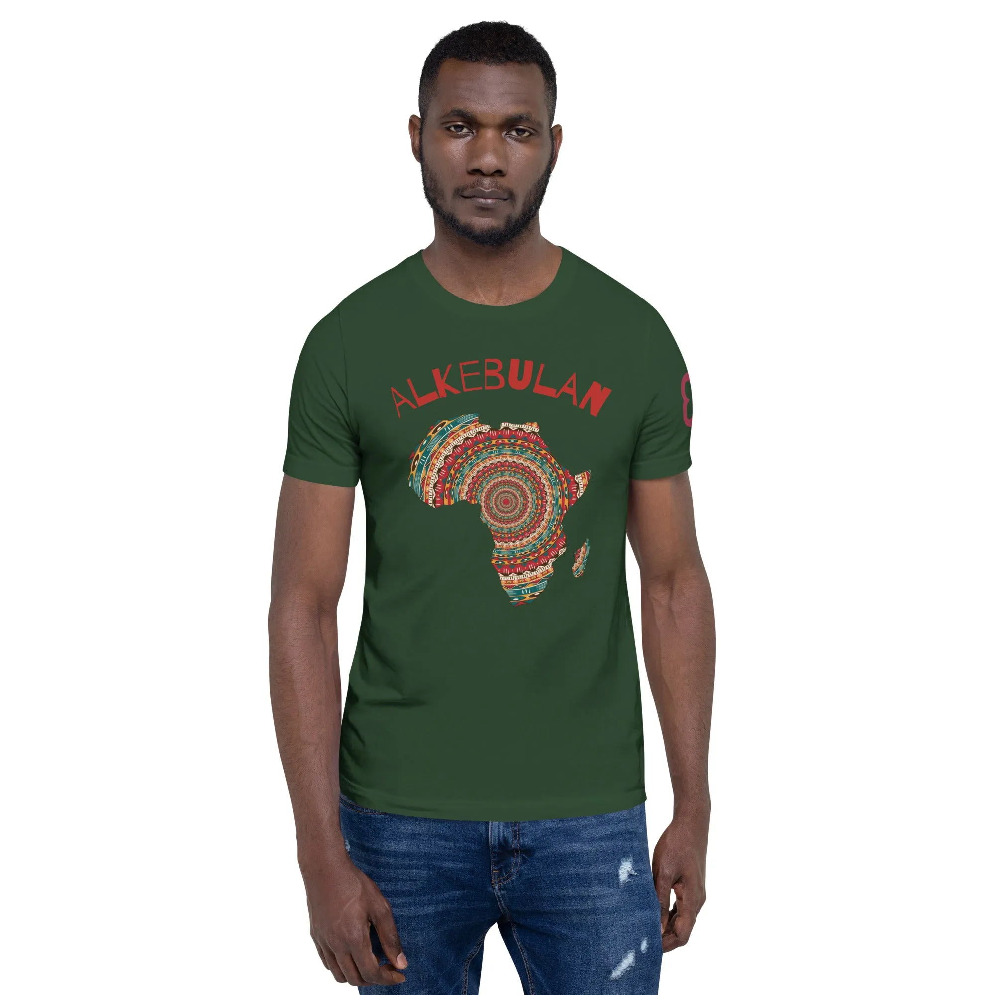 "Alkebulan" (Diasporian Design) - Unisex T-Shirts