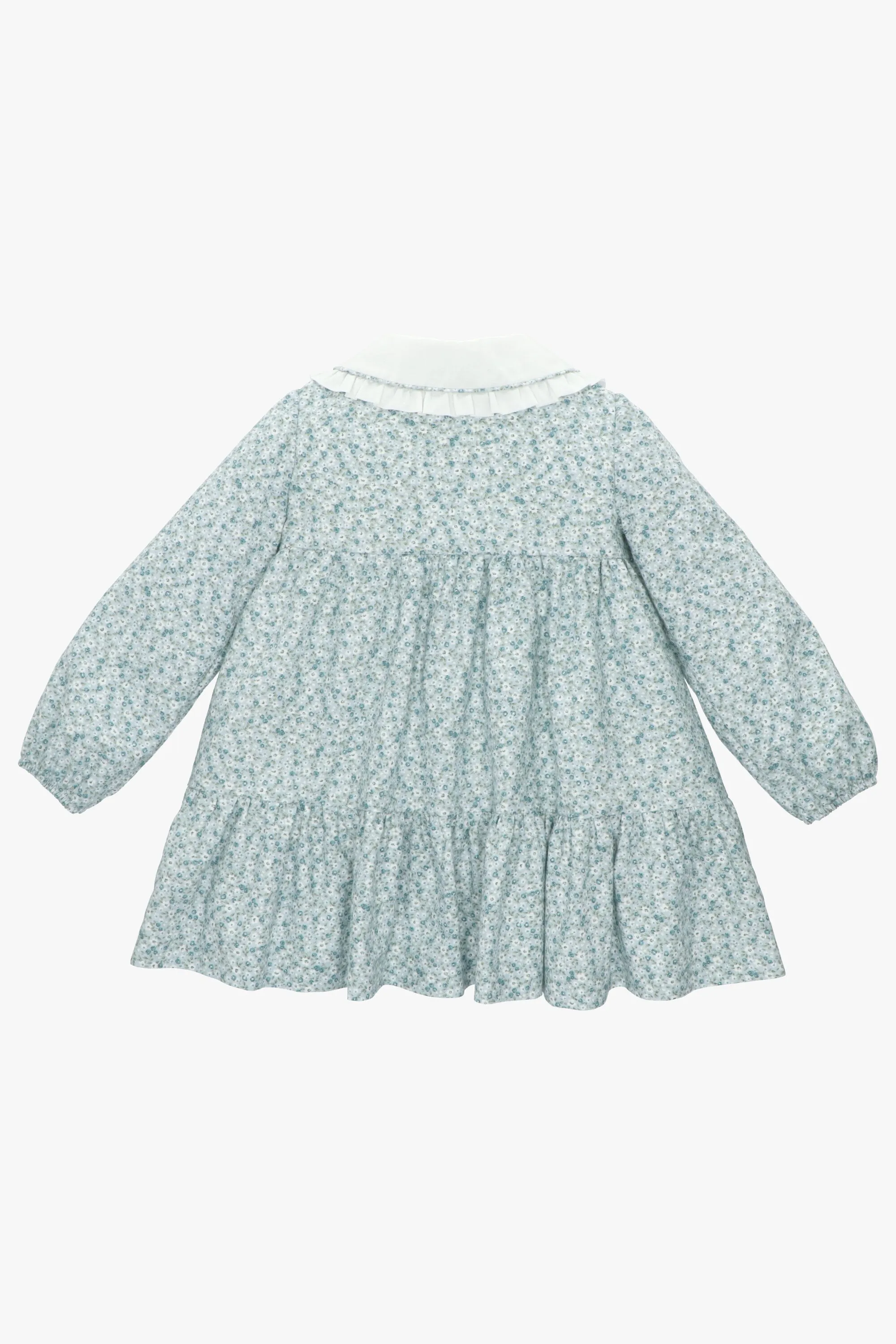 "Millicent" Powder Blue Floral Dress