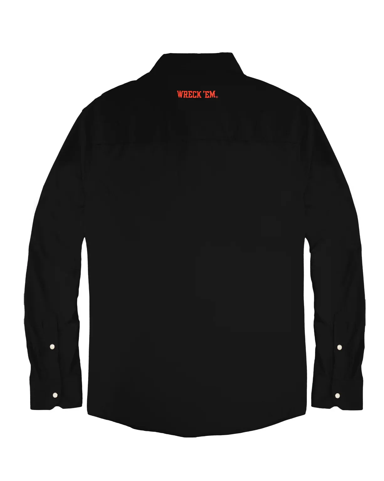 "Snaps" TTU Men's Long Sleeve Pearl Snap Shirt