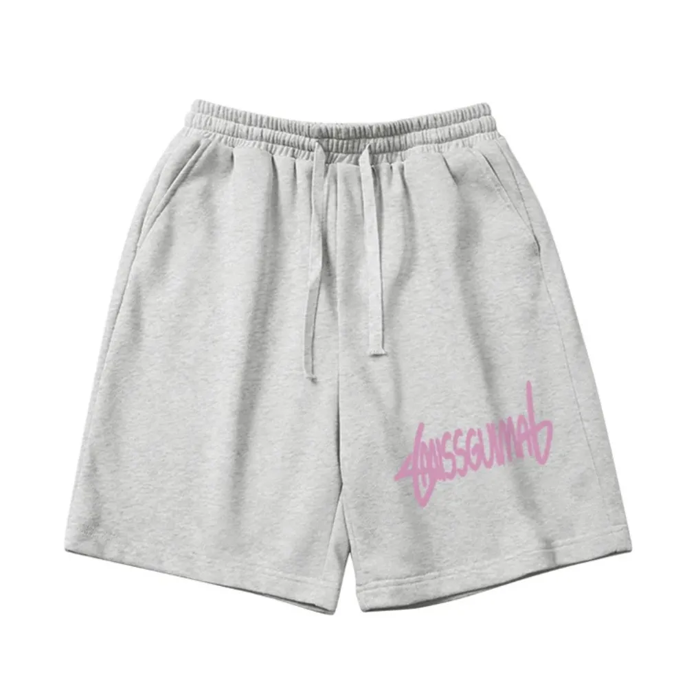 "Versatile Pink Letters" Shorts