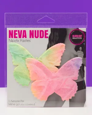 Rainbow Sherbet Butterfly Pasties