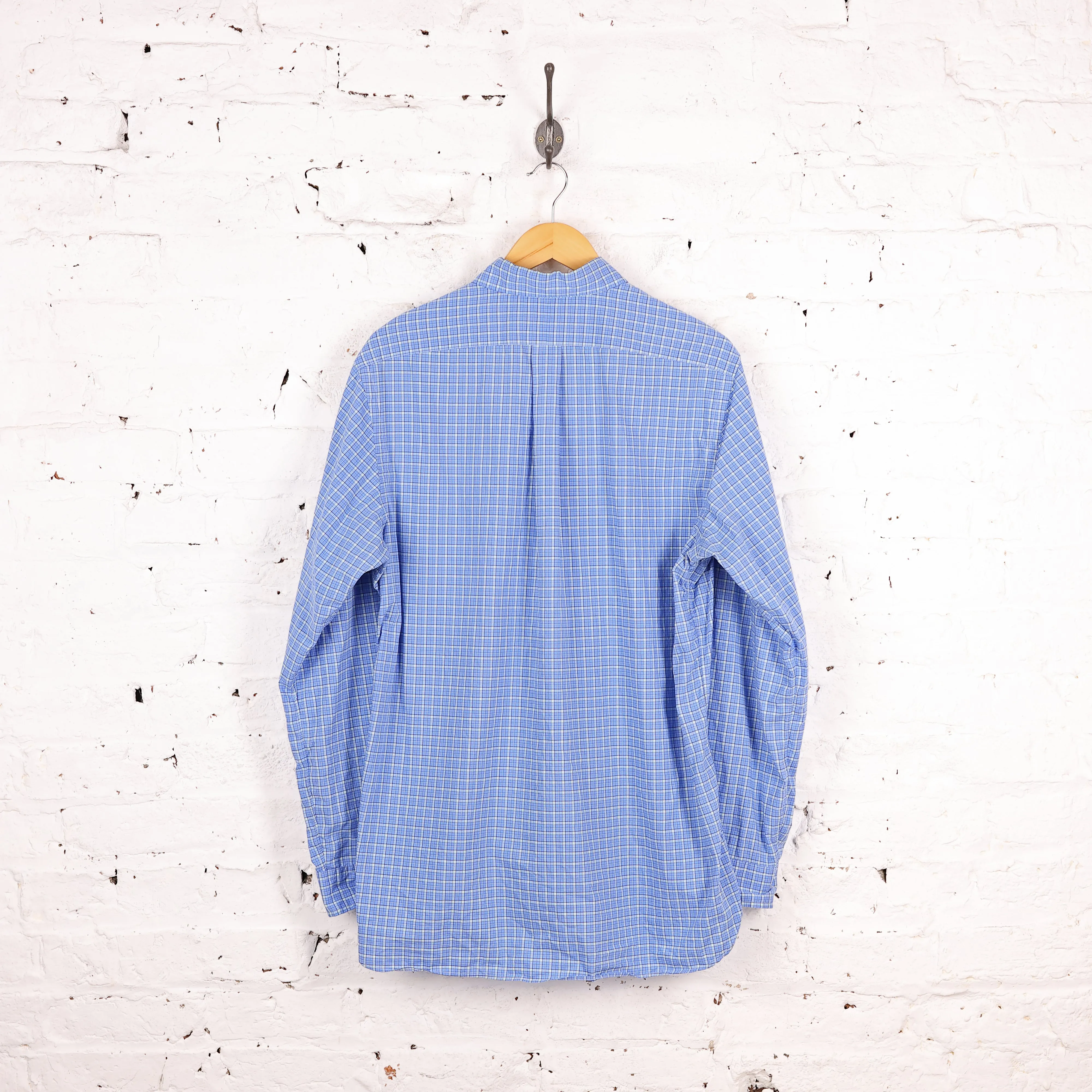 Ralph Lauren Stretch Check Shirt - Blue - L