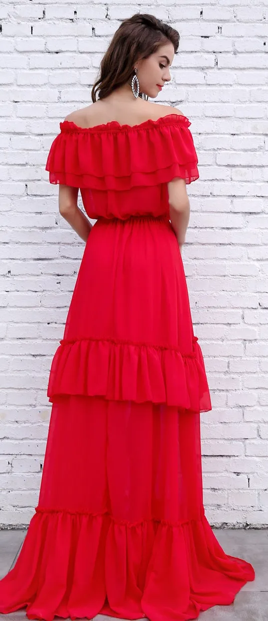 Red Maxi Dress