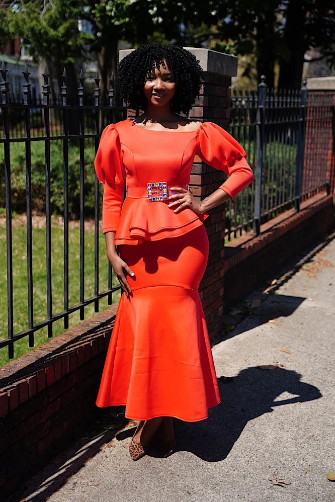 Red spring two piece set