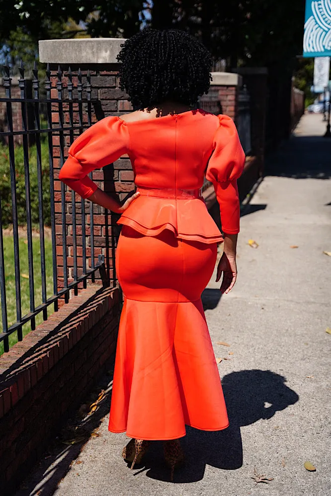 Red spring two piece set