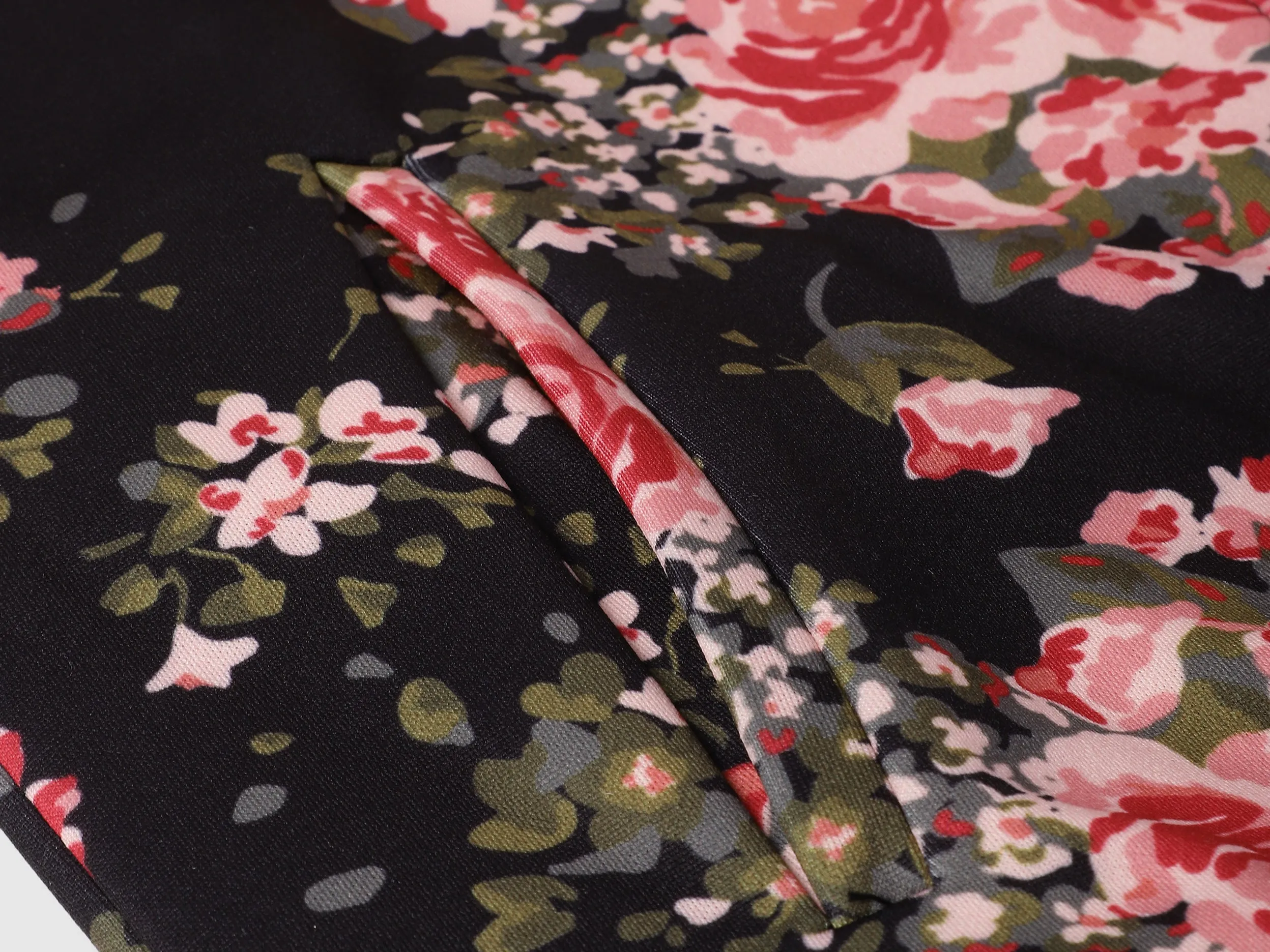 Regular Fit Collared Neck Floral Print Jackets