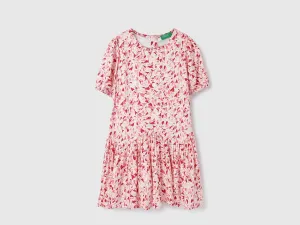 Regular Fit Round Neck Printed Dresses