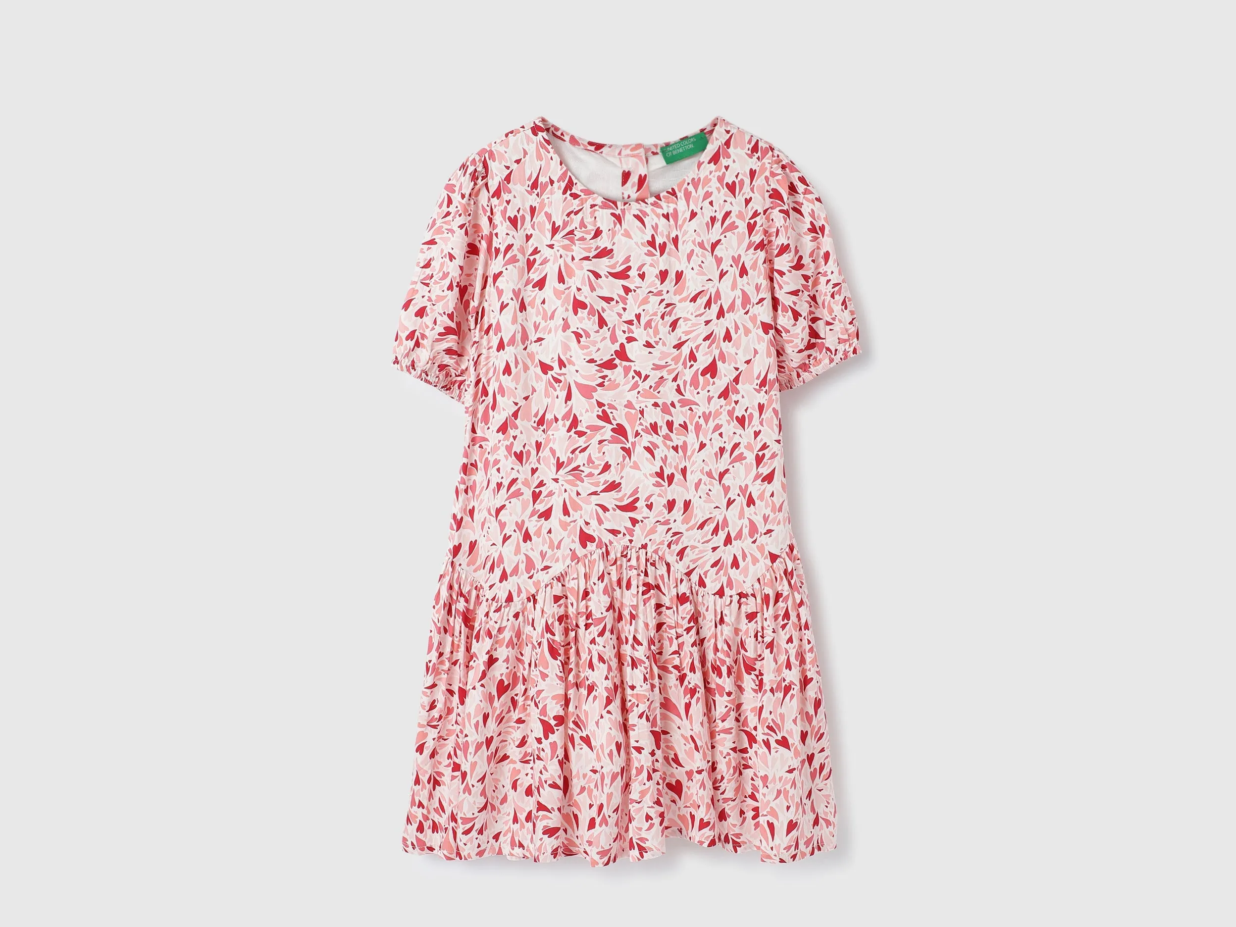 Regular Fit Round Neck Printed Dresses