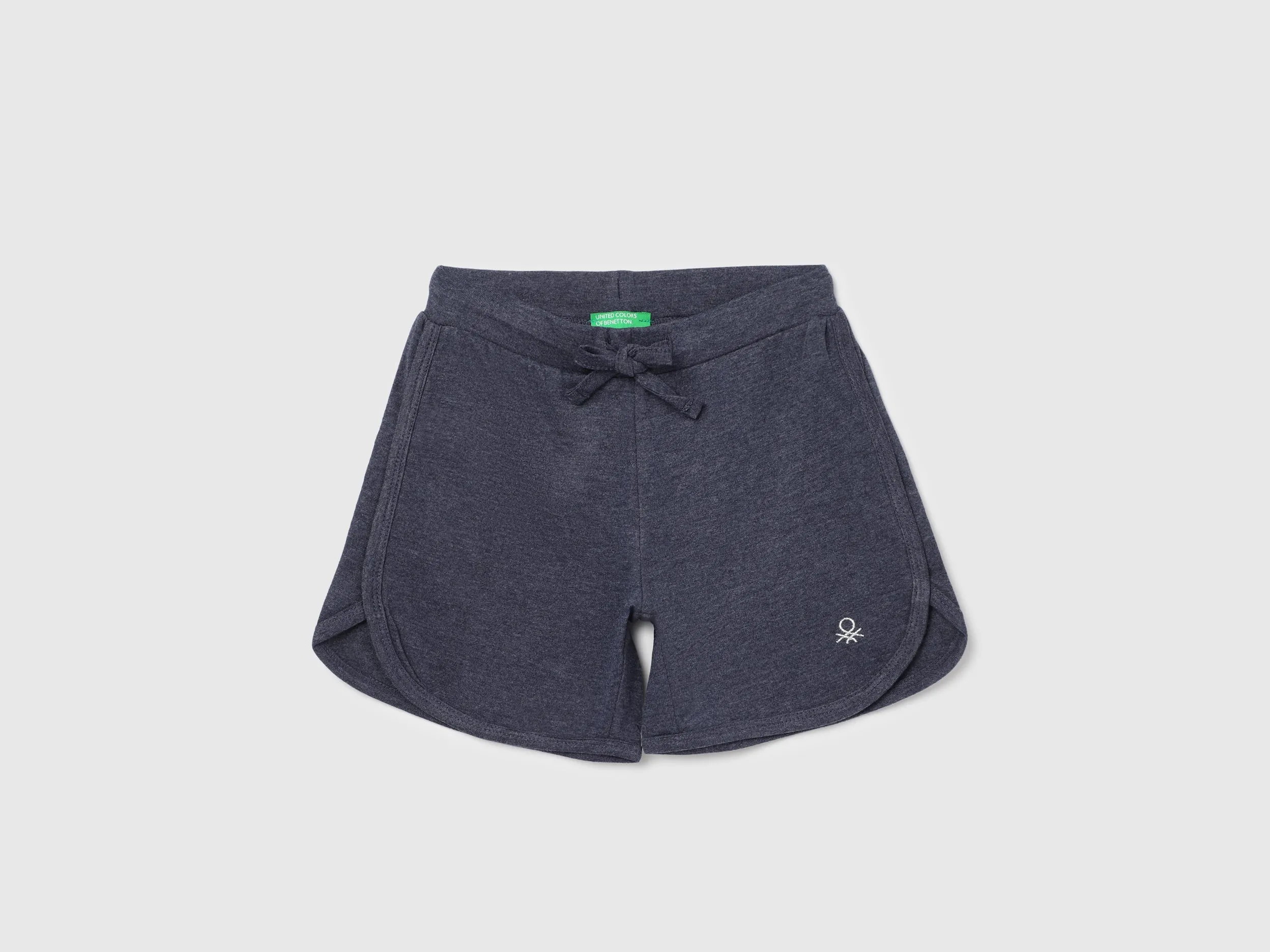 Regular Fit Solid Girl's Shorts