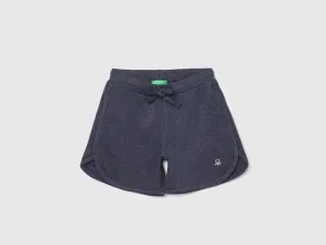 Regular Fit Solid Girl's Shorts