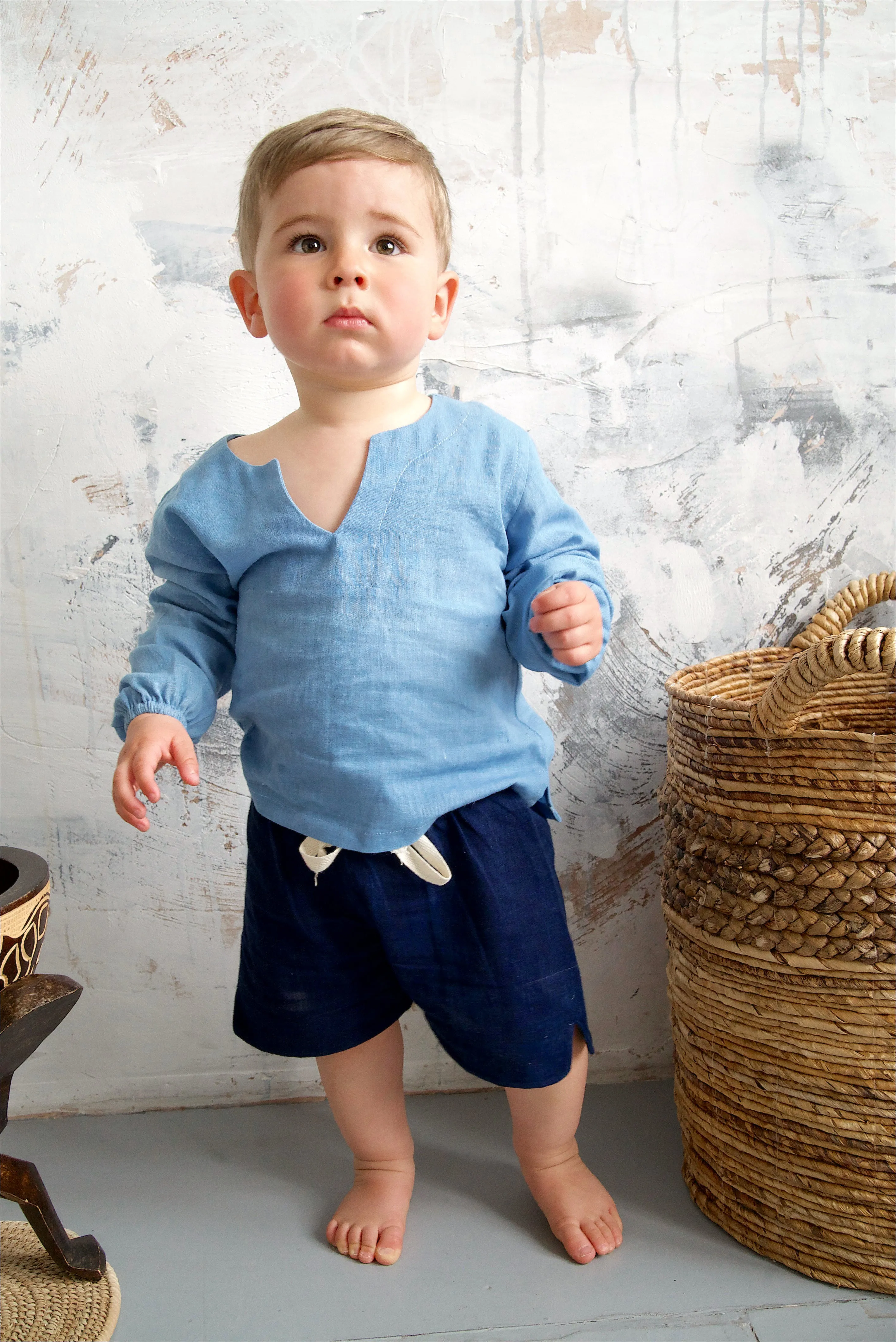 Remi Shorts | Deep Dark Indigo
