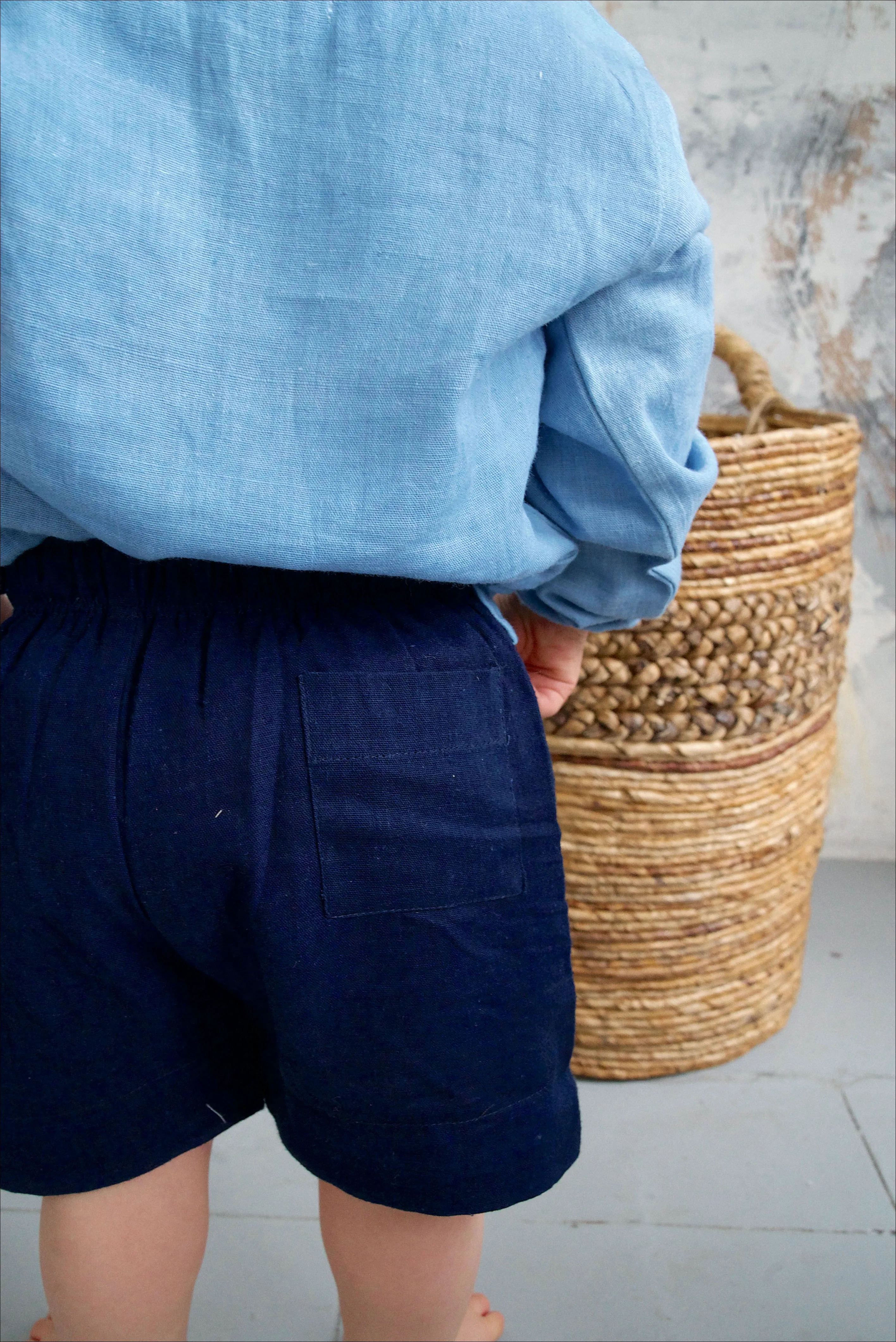 Remi Shorts | Deep Dark Indigo