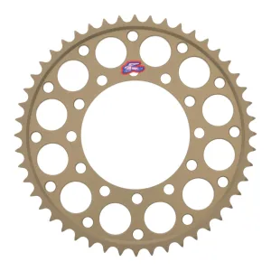Renthal Sprocket Rear Silver 48T Alloy 7075 T6 Grooved Kawasaki