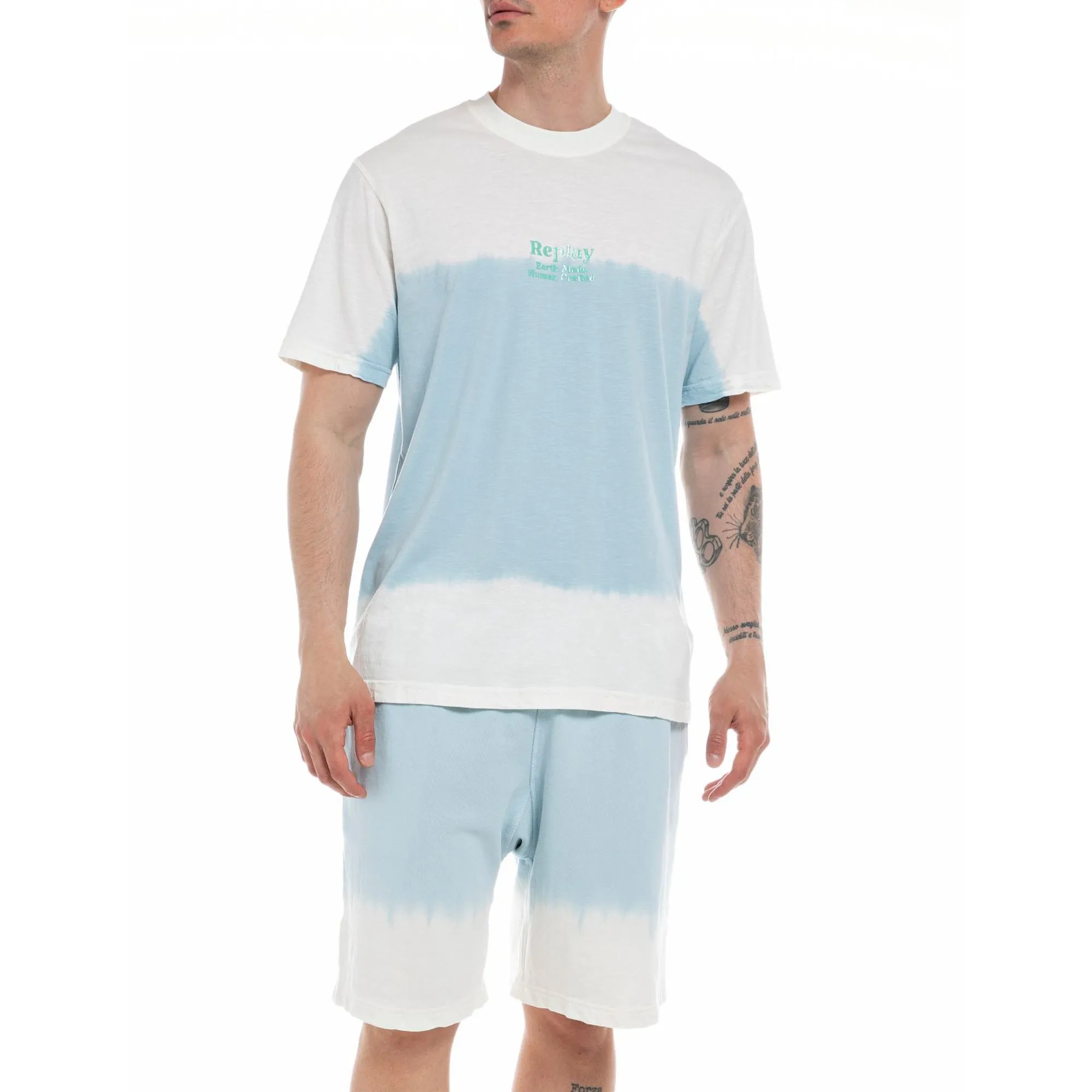 Replay Men's Dip-dye Jersey T-shirt