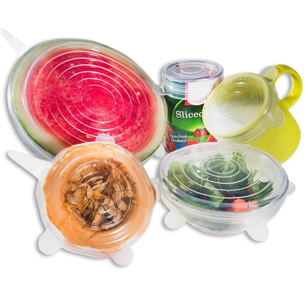 REUSABLE UNIVERSAL STRETCH LIDS-  🔥50% OFF - TODAY ONLY🔥