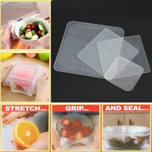 REUSABLE UNIVERSAL STRETCH LIDS-  🔥50% OFF - TODAY ONLY🔥