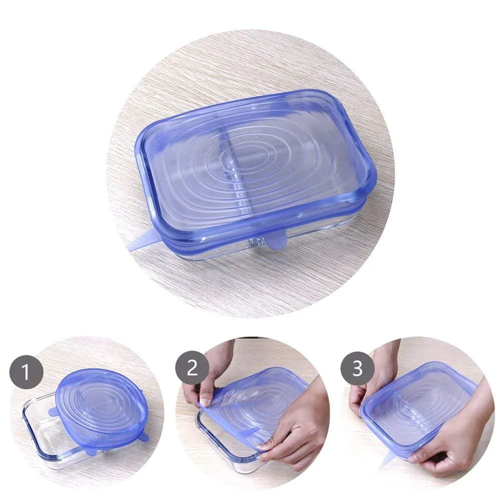 REUSABLE UNIVERSAL STRETCH LIDS-  🔥50% OFF - TODAY ONLY🔥