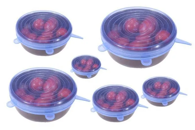 REUSABLE UNIVERSAL STRETCH LIDS-  🔥50% OFF - TODAY ONLY🔥