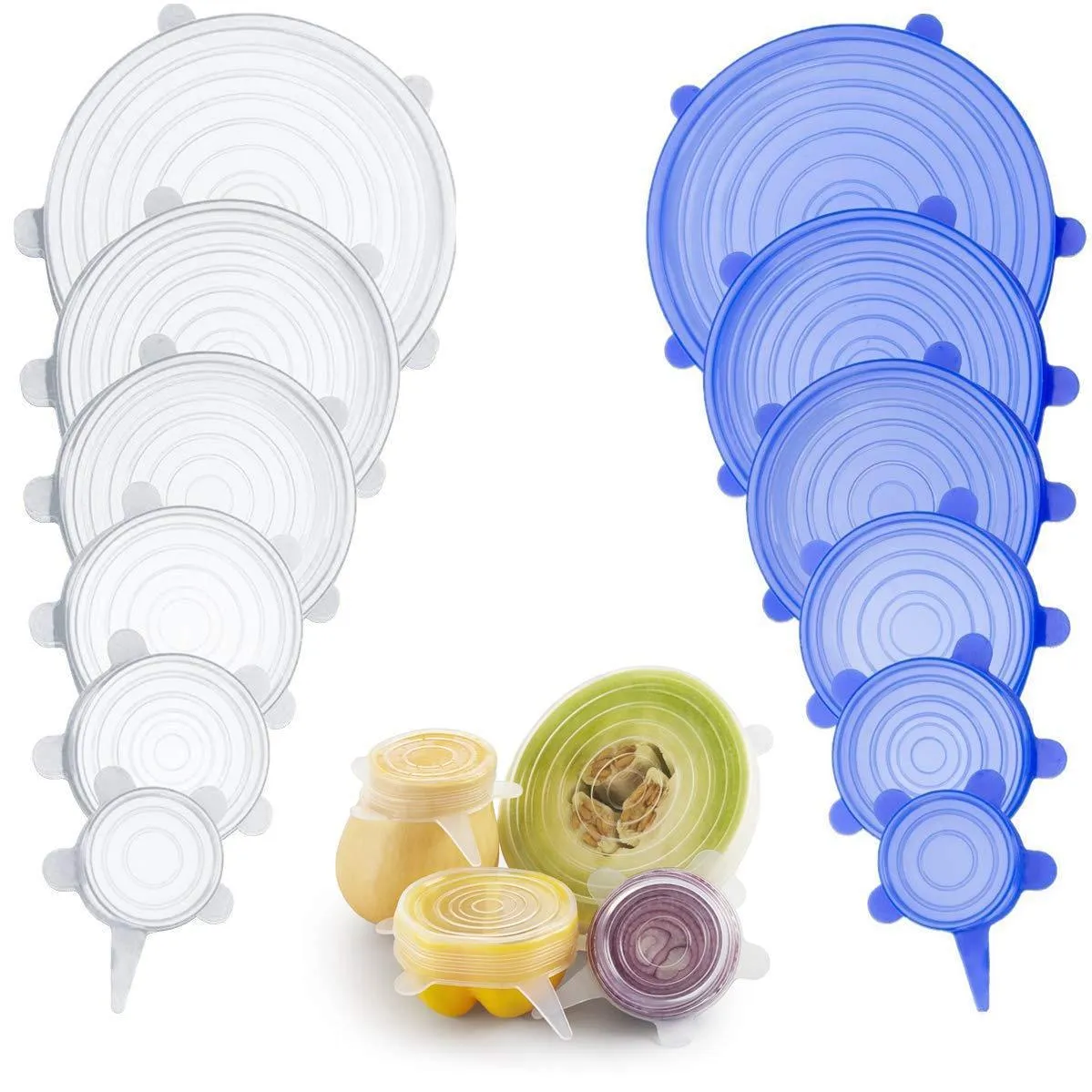REUSABLE UNIVERSAL STRETCH LIDS-  🔥50% OFF - TODAY ONLY🔥