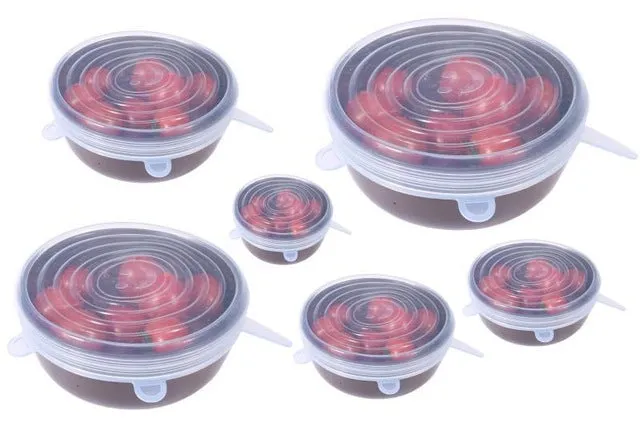REUSABLE UNIVERSAL STRETCH LIDS-  🔥50% OFF - TODAY ONLY🔥