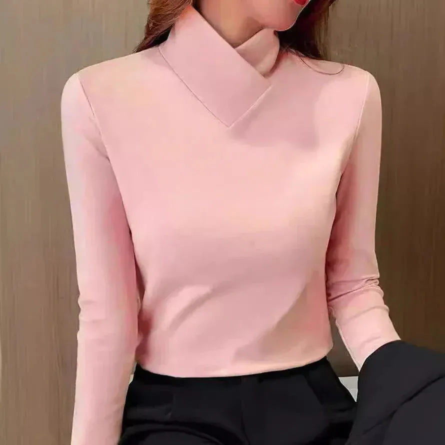 Riona™ | Elegant High-Neck Sweater