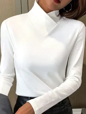 Riona™ | Elegant High-Neck Sweater