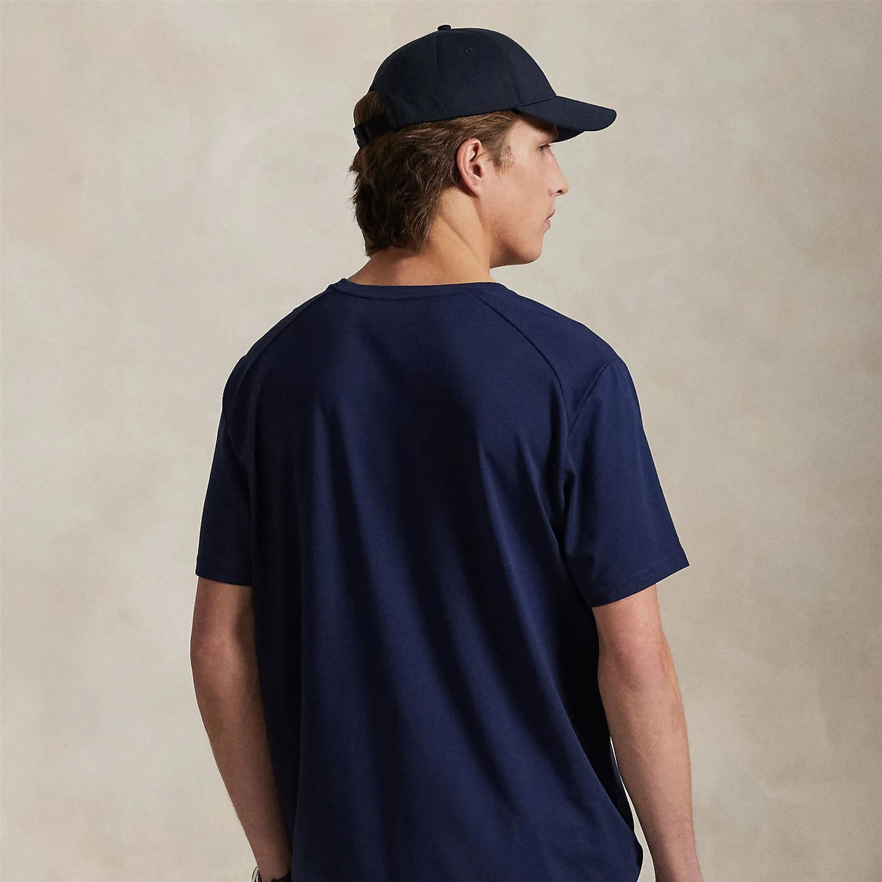 RLX Lounge Tech Jersey Tee Refined Navy