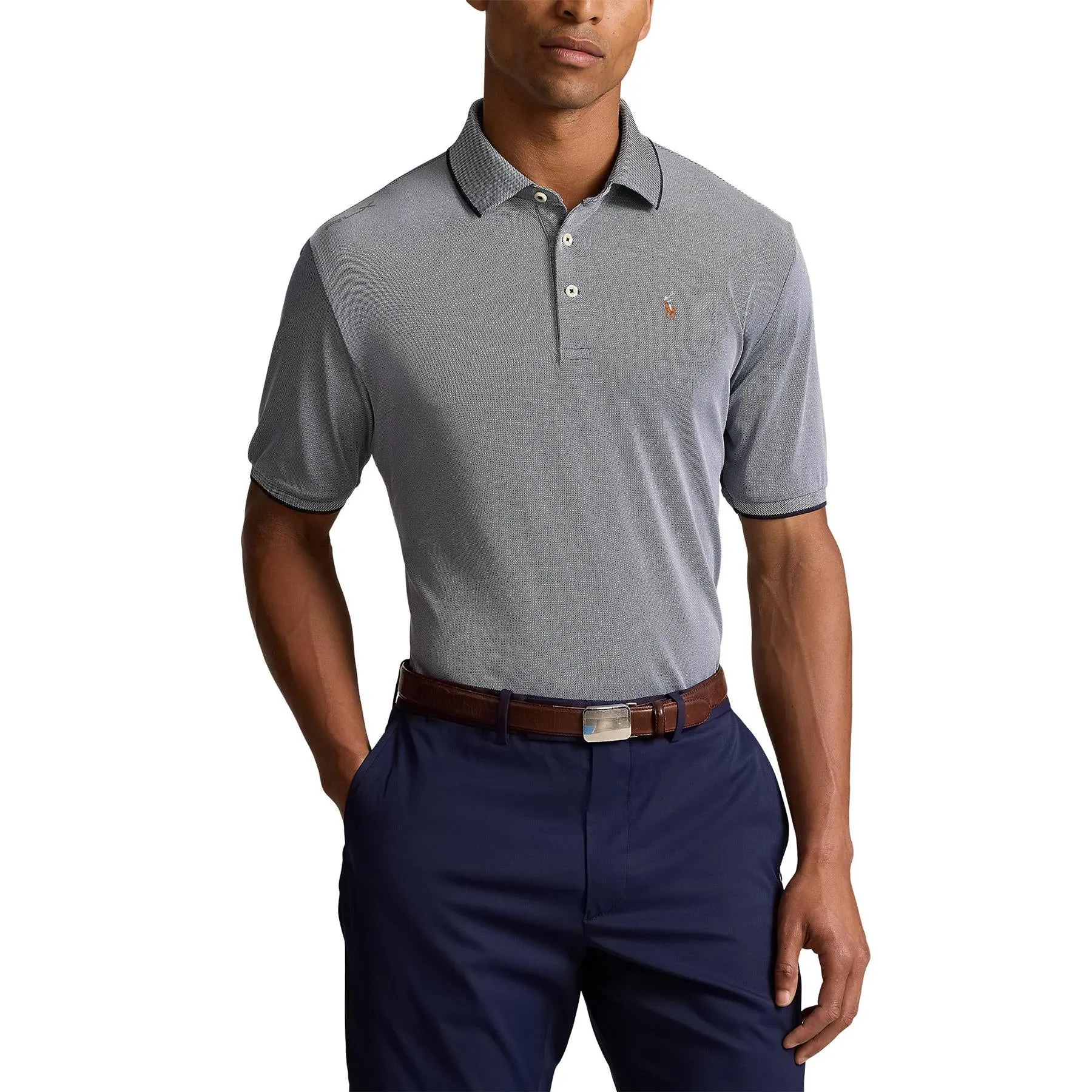 RLX Performance Pique Polo Refined Navy