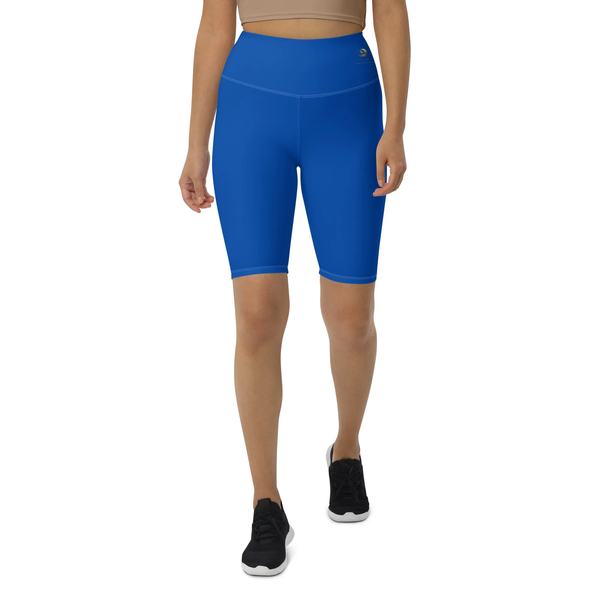 Royal Blue Chaitanya Abara Biker Shorts