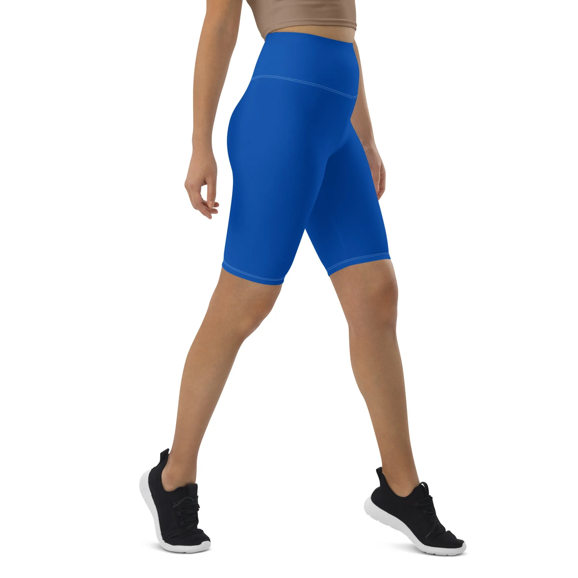 Royal Blue Chaitanya Abara Biker Shorts