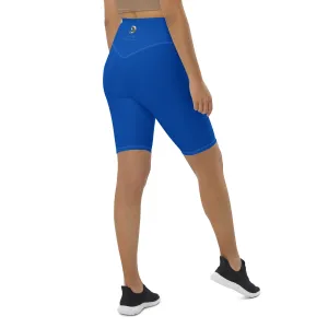 Royal Blue Chaitanya Abara Biker Shorts