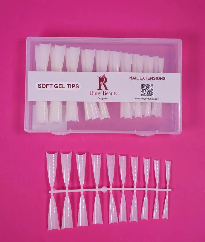 Ruby beauty plastic nail extensions RB-811