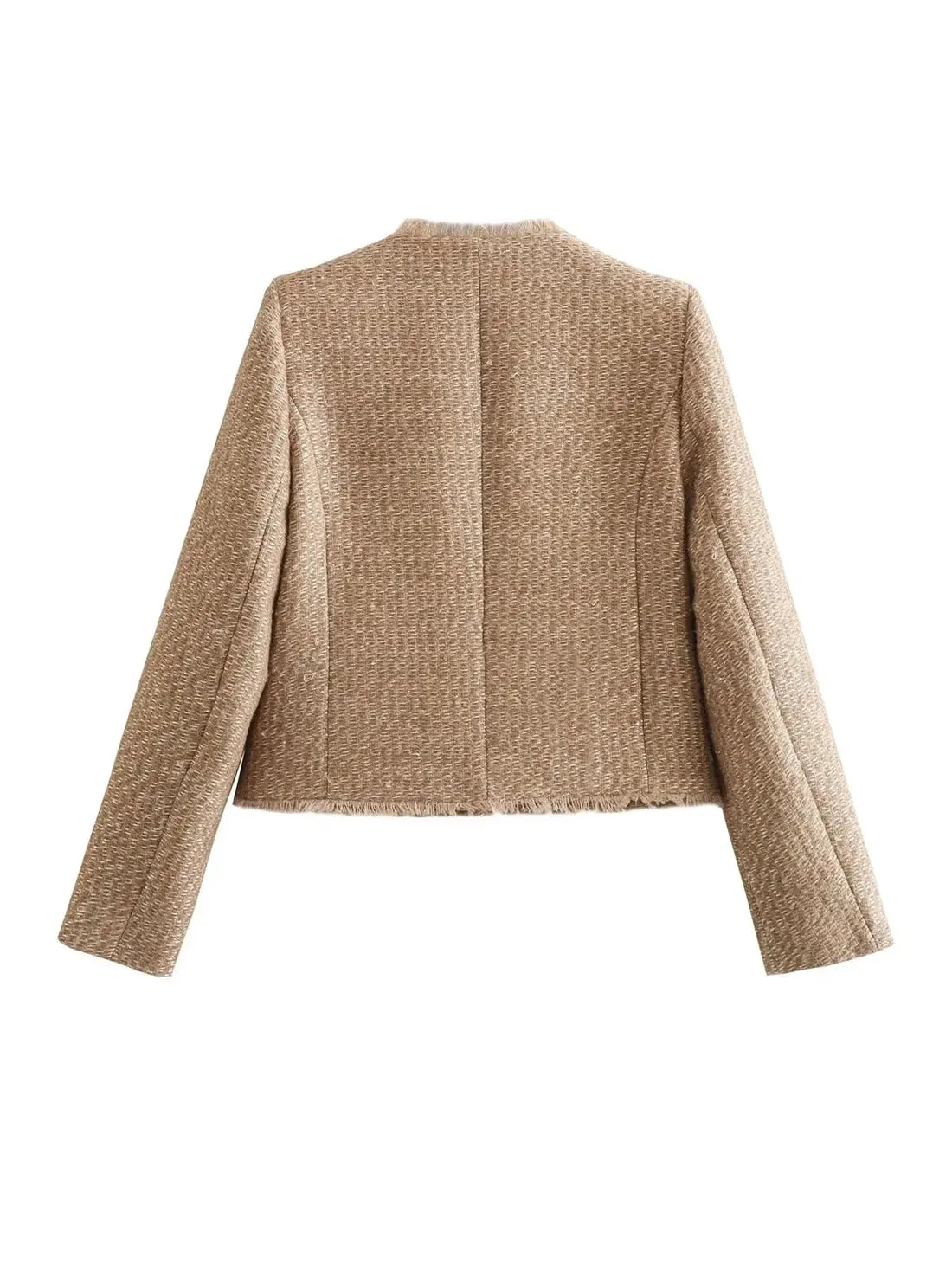 Ruby | Tweed Blazer met Knopen
