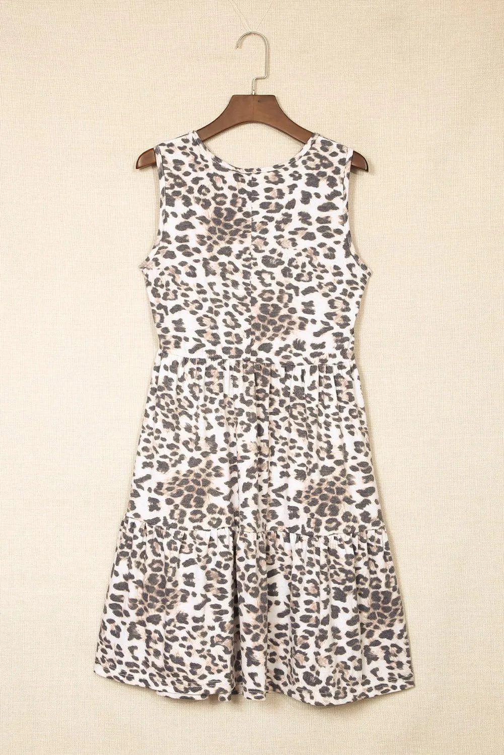 Ruffle Layered Sleeveless Dress